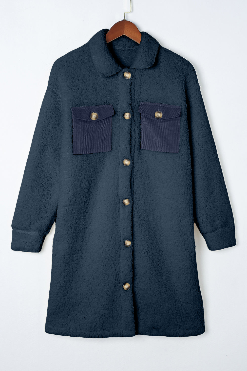 Blue Highlands Teddy Coat